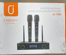 Wireless Microphones, Professional UHF Dual Microphones for Home Karaoke