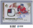 2024-25 SP Authentic Future Watch Auto Patch Lane Hutson /50 #139 Montreal