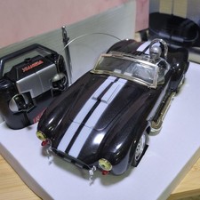 RC Oldtimer Sportwagen schwarz/weiß Cobra