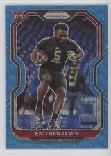 2020 Panini Prizm Rookie Blue Wave Prizm 25/199 Eno Benjamin #324 06ja