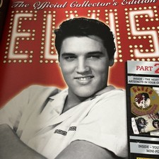 The Official Collectors Edition Part 2 Elvis Deagostini like new with poster 