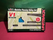 KATO N GAUGE UNITRACK SET - V1 MAINLINE PASSING SIDING - 20-860	3E