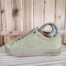 Birkenstock Bend Low Sneakers Womens 6 EU 37 E Beige Khaki Suede Lace Up Casual