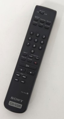 Sony RM-R50 Fernbedienung für CD/CDR Player Recorder, schwarz OEM Original GETESTET