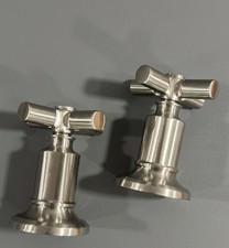 NEW Brizo HX5376-NK Widespread Faucet Cross Handle Kit 2 Pieces Luxe Nickel
