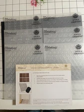 Anna Griffin Summer Letterpress Embossing Folders set of 6
