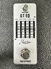 Rowin Guitar Equalize Effect Pedal EQ Add or Take Away Specific Band (PD1119283)