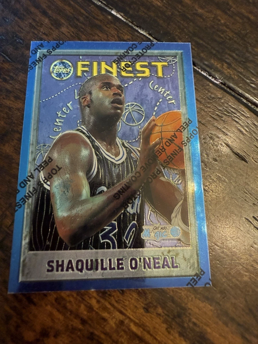 1995-96 Topps Finest - Shaquille O'Neal #32 for sale | eBay