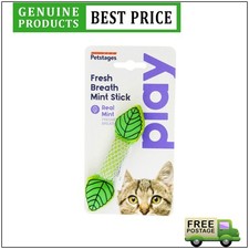 Petstages Fresh Breath Mint Stick Cat Toy 1 Pack