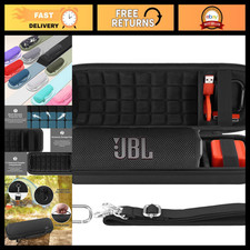 Hard Travel Case for JBL Flip 7/6/5/4 Speaker - Durable, Lightweight, Black