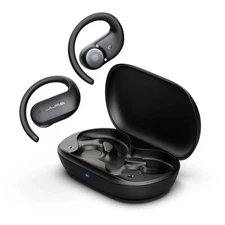 ⚡SHIP SAME DAY⚡ JLab Open Sport Wireless Bluetooth Open-ear Earbuds - Black