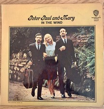 Peter Paul and Mary - In The Wind 1963 Vinyl LP Record Warner Bros 12