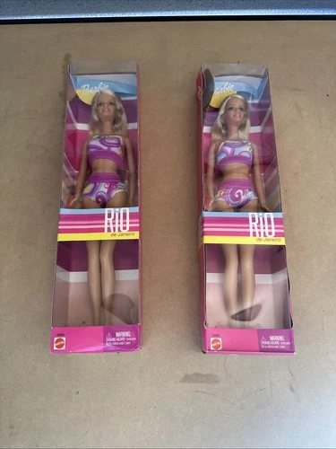 Mattel Barbie Rio de Janeiro Doll 2002 #56880 NEW N BOX Vintage Collectible Doll