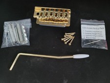 Wilkinson M-Series MX1793GD Gold 6-Screw Tremolo 54mm - Great Condition