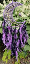 Dream Amethyst-Dream Catcher Hand Made 22inch Dream Catcher, Spiritual Awareness