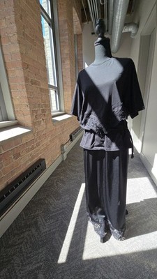 MSGM Cotton and Lace TShirt Maxi Dress. Casual And Dressed Up