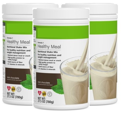 3X Formula 1 Healthy Meal Nutritional Shake Mint Chocolate 780 g