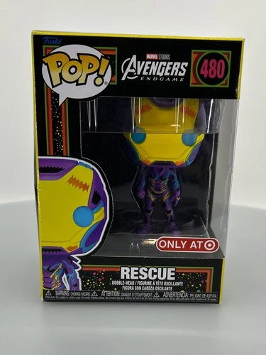 Funko Pop! Marvel Studios Avengers Endgame 480 Rescue Target DAMAGED BOX