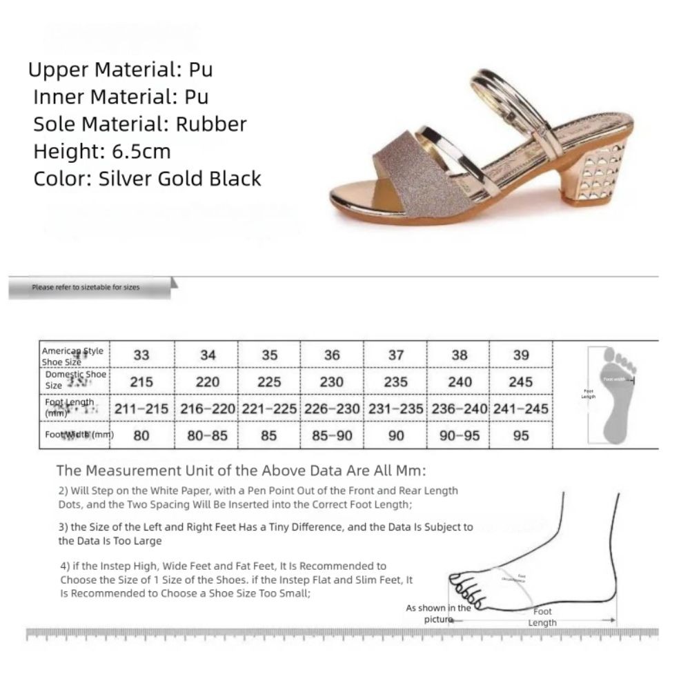 PANTOFOLA D’ORO Shining Ciabatte Donna Tacco Medio Plateau Sandali Regali Compleanno