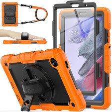 Samsung Galaxy Tab A7 Lite 8.7'' Case with Screen Protector, 360 Rotating Hand S