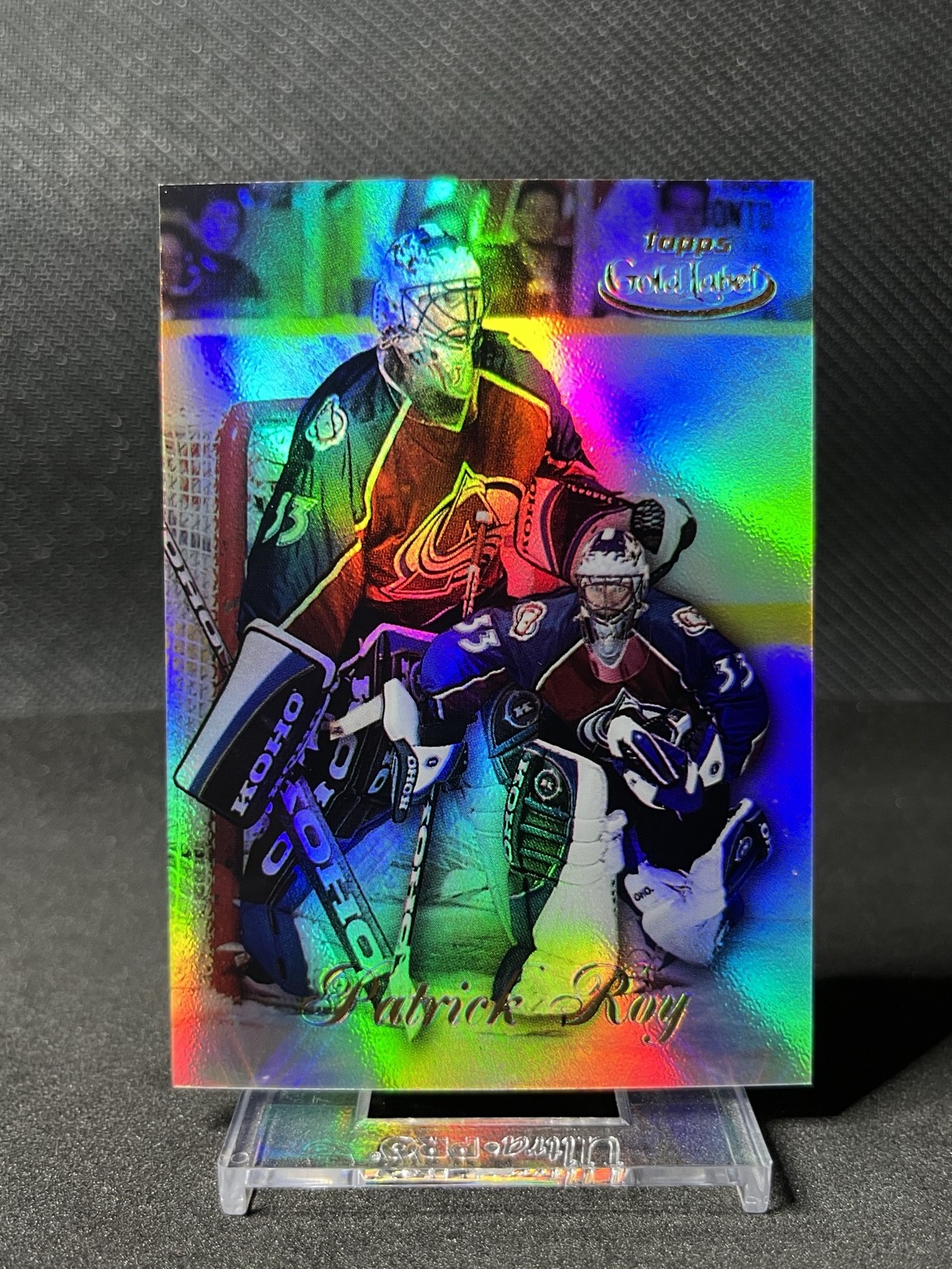 1998-99 Topps Gold Label - Patrick Roy #77 Class 1
