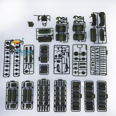 Henglong 1/16 RussischeT72 RC Tank Plastik Dekoration Tasche Rüstungsteile 3939