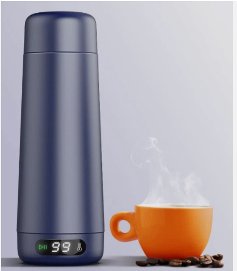Nicewell Portable Electric Kettle 370ml | Dual Voltage | LED Display | Sealed-image