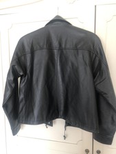 Max Studio London Faux Learher Womens Jacket