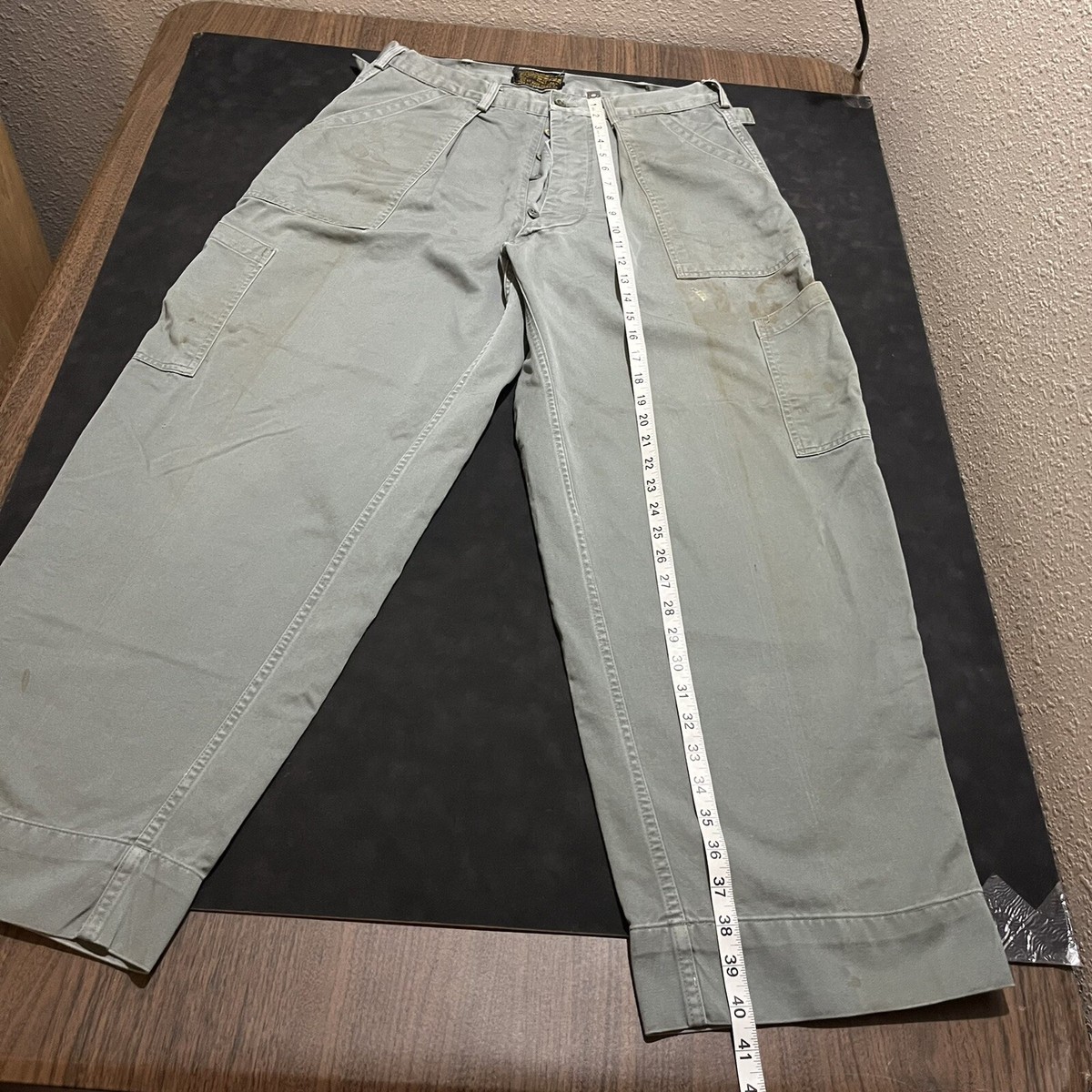 Shade 509 Army Pants VINTAGE 1940s 1950s COMBAT military