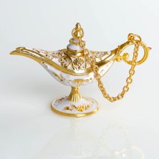 6pcs Mini Lemp Ornament Vintage Style Wishing Lamp Desktop Home Decor Crafts