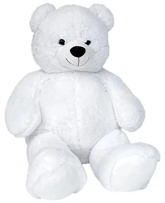 XXL TEDDYBÄR 140 cm gross weiss Plüschbär Stoffbär Plüsch Plüschtier Bär riesen