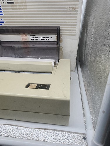 Vintage IBM 5181001 PC Compact Printer - Picture 5 of 9