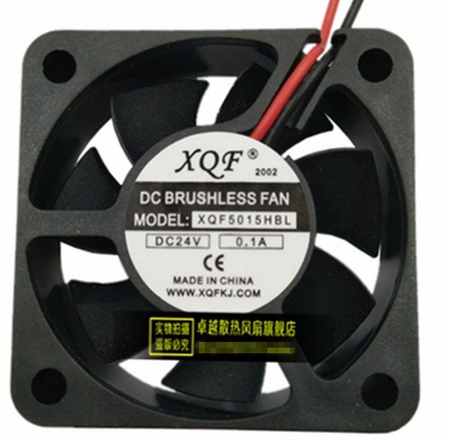 XQF5015HBL 5015 24V inverter fan 5CM ball bearing instrument silent fan