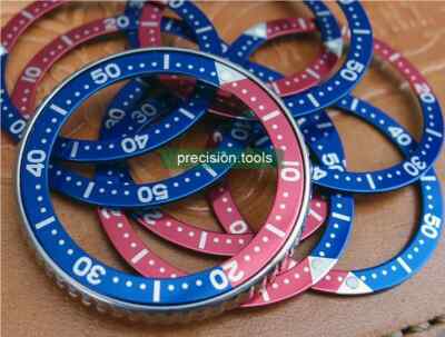 Red Blue Pepsi Color Replacement Insert For Skx013 Repair Spare Parts 0446 