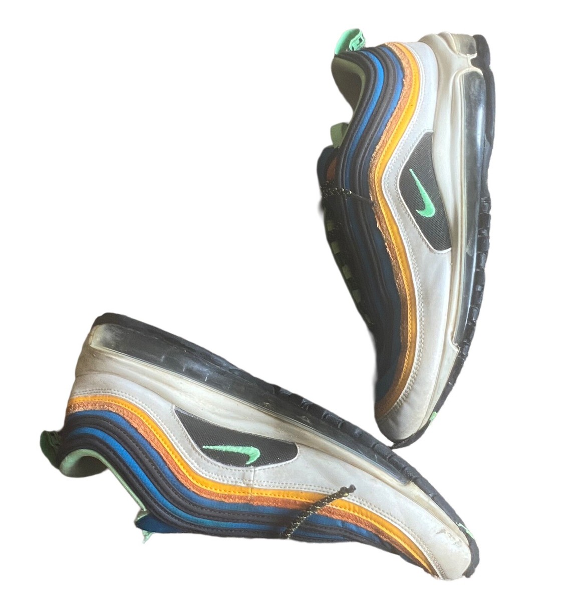 Nike Air Max 97 Green Abyss Illusion Green Size 10 Shoes  display picture 3
