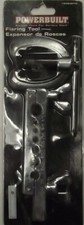 Powerbuilt 648487M Flaring Tool Sizes 3/16" Thru 5/8"