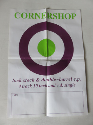 CORNERSHOP  Lock Stock & Double Barrel E.P. ORIGINAL WIIIJA 1993 UK PROMO POSTER