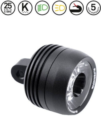 Supernova Mini 2 LDM Frontlicht E-25 6-21V / 4,8W  K1371 1,4m Kabel. NEU