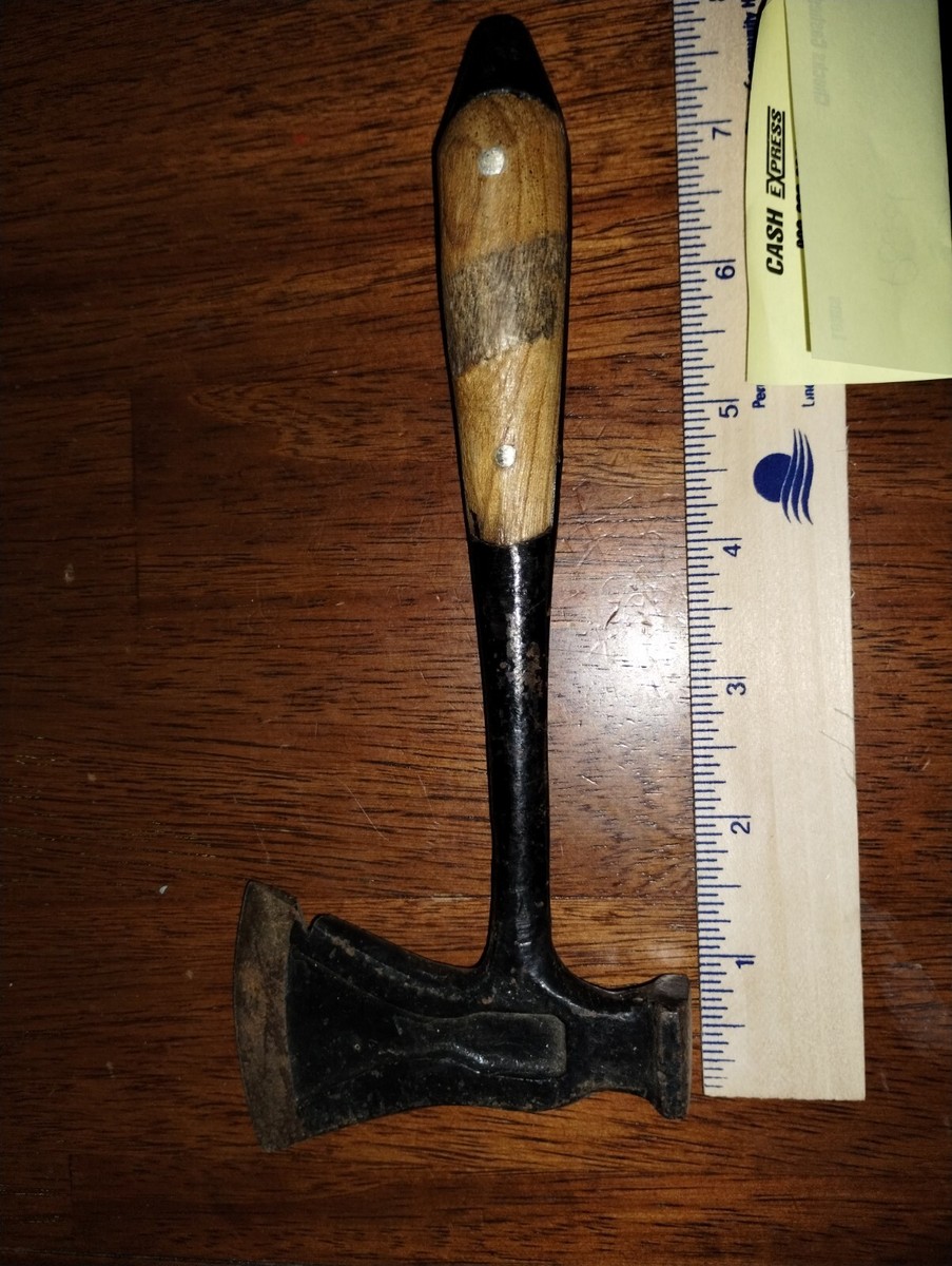 Vintage WWII? DGM German Camp Axe-Hatchet Hammer Tool | eBay
