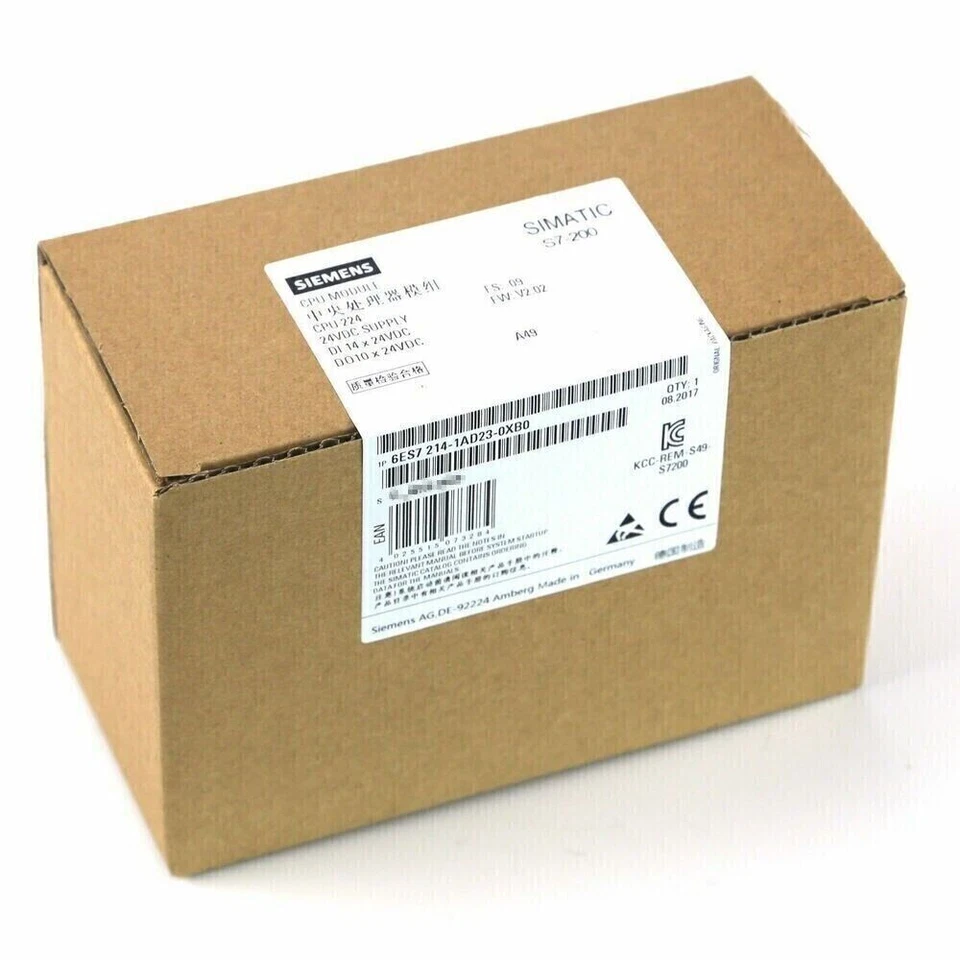 6ES7 214-1AD23-0XB0 Nuovo SIEMENS S7-200 CPU224 6ES7214-1AD23-0XB0 1AD23-0XB0