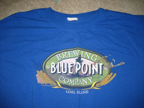 bluepoint brewing company classic t shirt south shore long