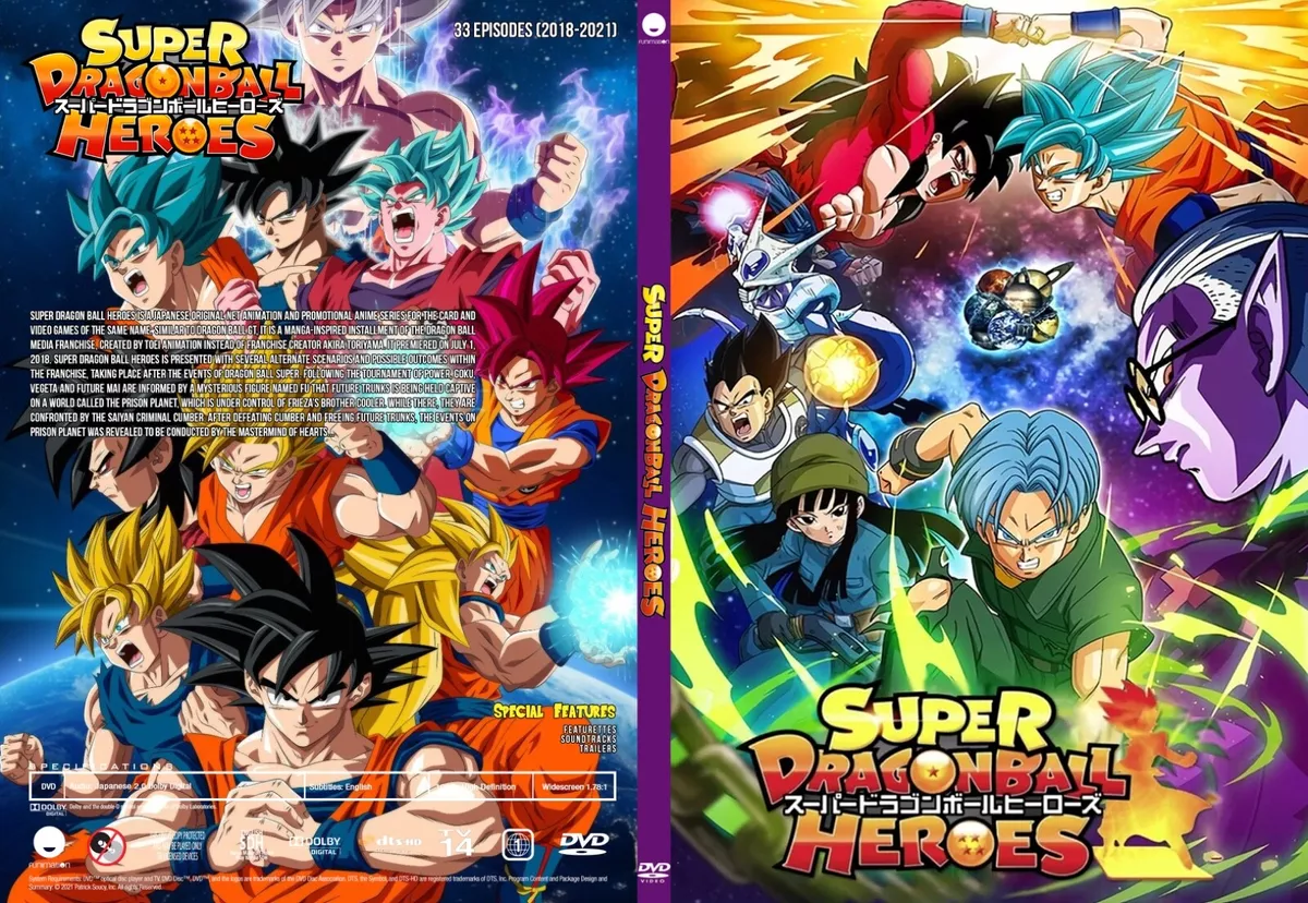 Dragon Ball Super : Super Hero Bluray+ DVD Combo Pack