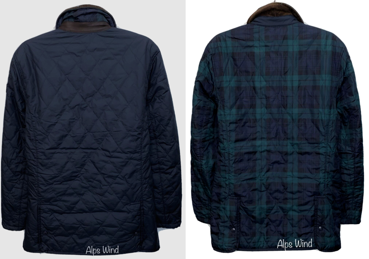 Polo Ralph Lauren Mens Water-Repellent Reversible Barn Blue