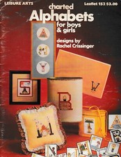 Charted Alphabets for Boys  Girls  Leisure Arts 152