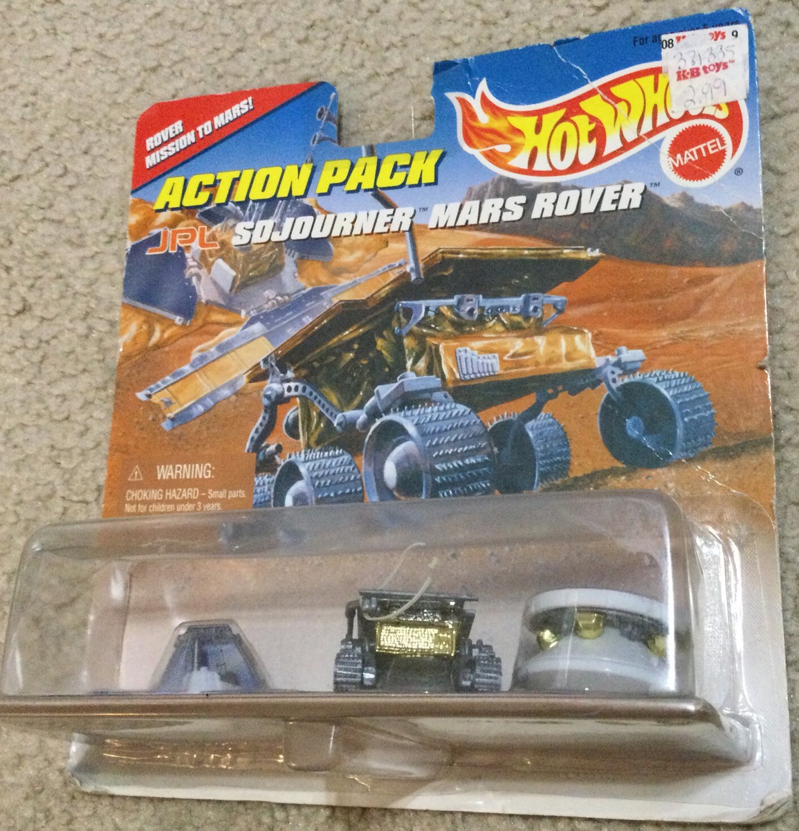 ミニカー Sojourner Mars Rover Hot Wheels - Sojourner Mars Rover – @ModelRocketGuy