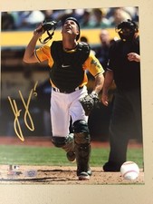John Jaso Oakland A's Pirates Autographed 8x10 Licensed Photo   