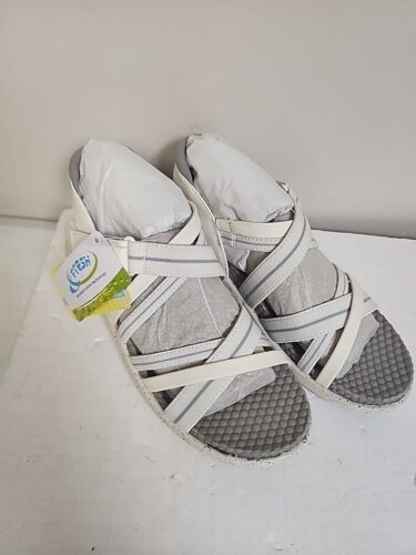 BareTraps Gracee Sandals Comfort Outdoor White Ivory 7.5M