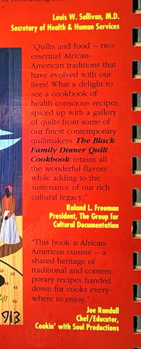 The Black Family Dinner Quilt Cookbook/Health Conscious Recipes & Food Memories - Imagen 6 de 10