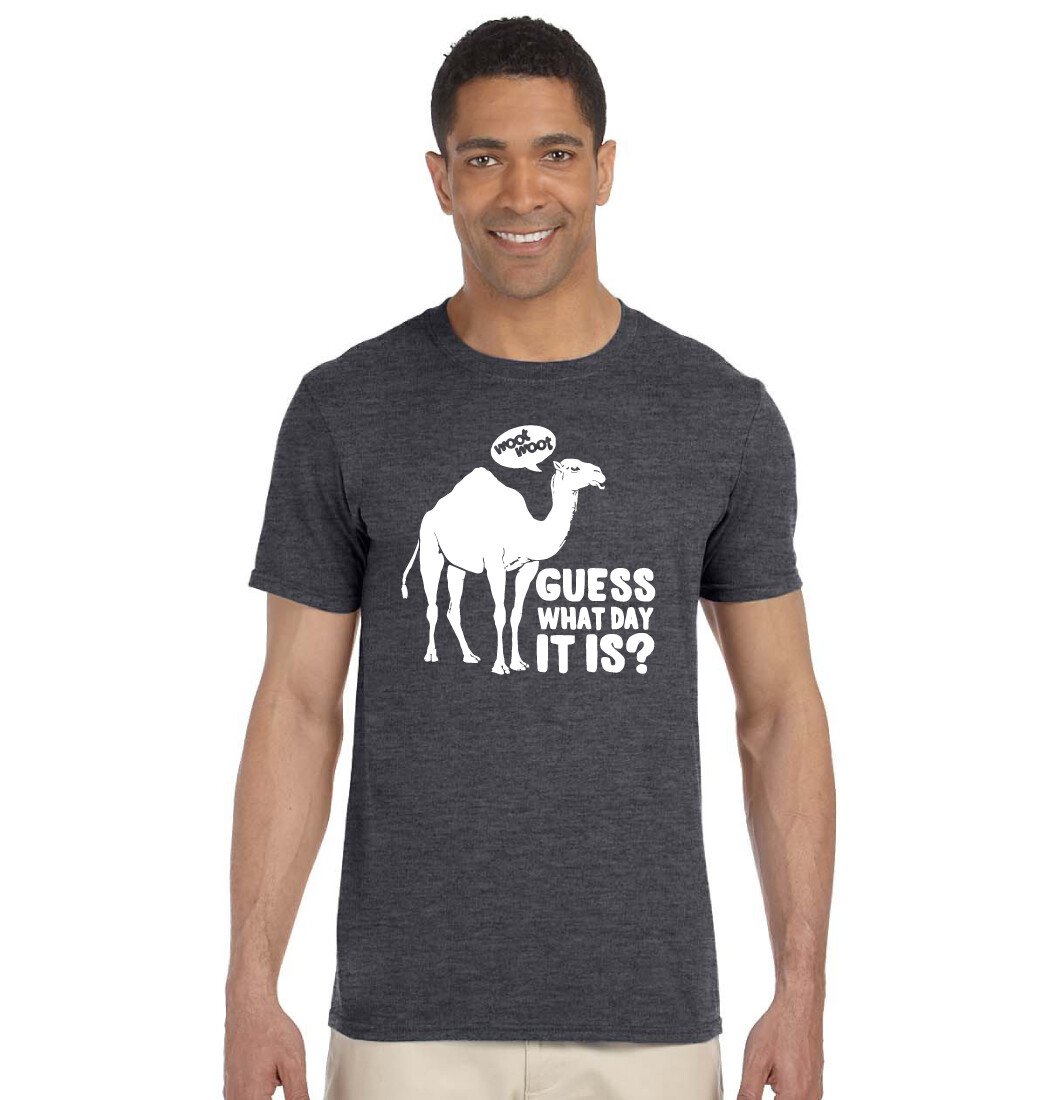 HUMPDAY shirt Hump Day Camel Wednesday softstyle funny guess what day it is woot image 2