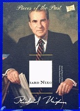 2018 The Bar Pieces of the Past Antiquity Edition Richard Nixon Relic PR-RN2